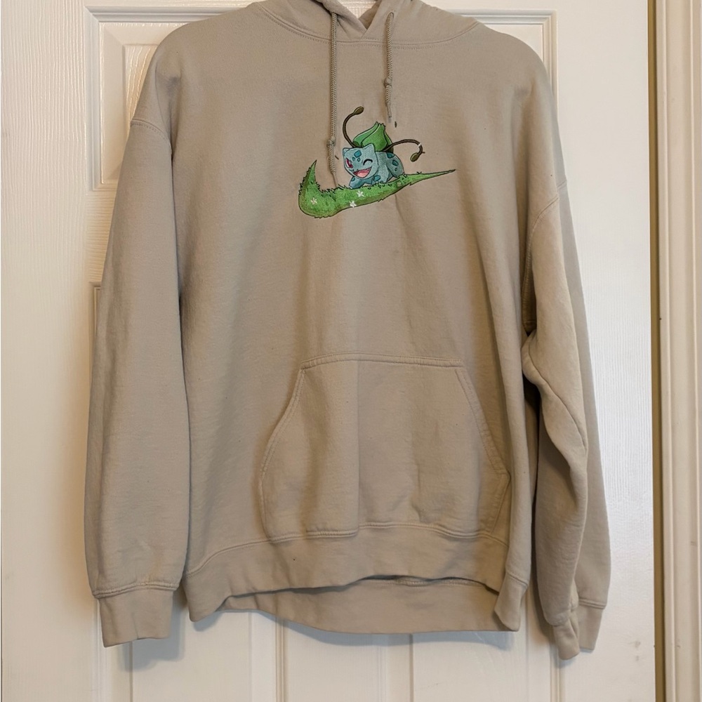 Pokemon Gildan Tan Hoodie